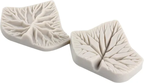 Miniatura 7 de Sijiangmold Gumpaste - Molde de silicona para veteado de hojas de fondant, moldes veteados para pasta de goma, molde de flores para decoración