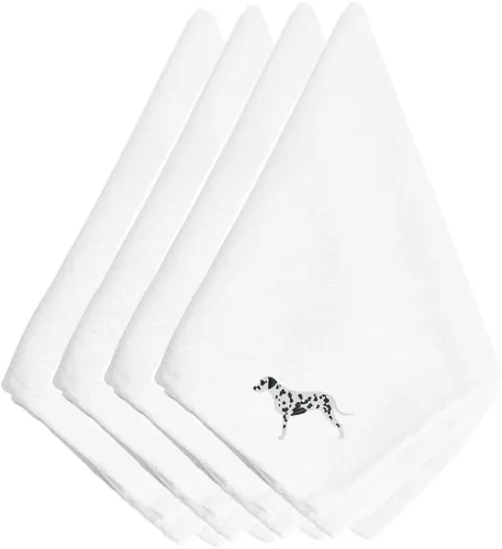 Miniatura 56 de Caroline's Treasures BB3448NPKE Affenpinscher - Juego de 4 servilletas bordadas, lavables, suaves, duraderas, servilletas de mesa para hotel