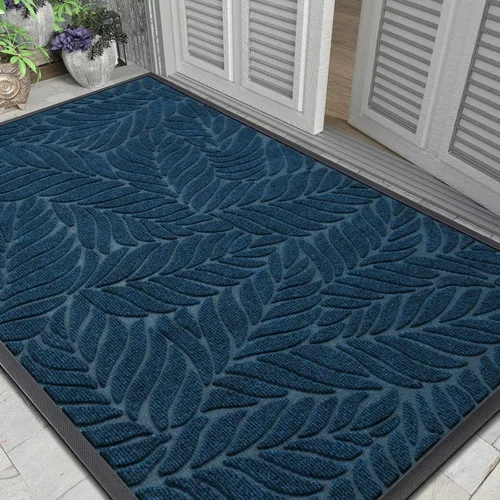 Miniatura 25 de Yimobra Tapete para puerta delantera para interiores y exteriores, 29.5 x 17 pulgadas, impermeable, para todas las estaciones, para entrada
