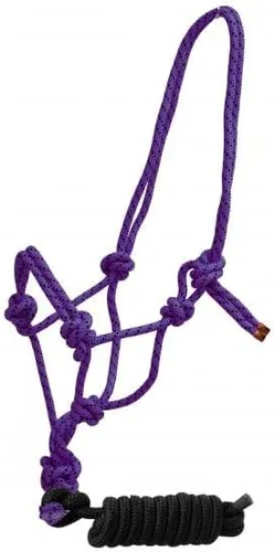 Miniatura 5 de Cuerda trenzada de nailon vaquero con nudo halter con correa extraíble de 7 1/2 pies Lima