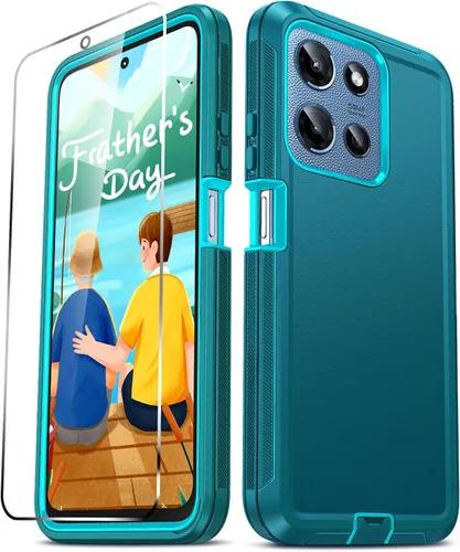 Miniatura 9 de LeYi Funda para Motorola Moto-G-5G-2022: con 2 protectores de pantalla, resistente 3 en 1 MotoG 5G 2022, funda a prueba de golpes para MotoG5G 2022