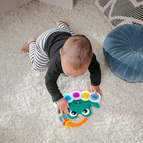 Miniatura 12 de Baby Einstein Ocean Explorers Neptune's Busy Bubbles - Juguete de actividad sensorial con luces interactivas y música, a partir de 3 meses Burbujas