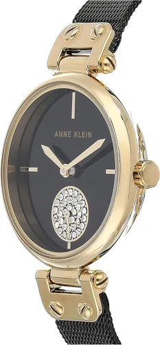 Miniatura 3 de Anne Klein Womens Premium Crystal Accented Mesh Bracelet Watch