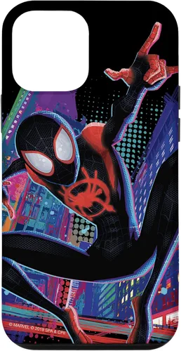 Miniatura 16 de Funda para iPhone 13 Pro Max Marvel Spider-Man Into the Spider-Verse Miles Morales City