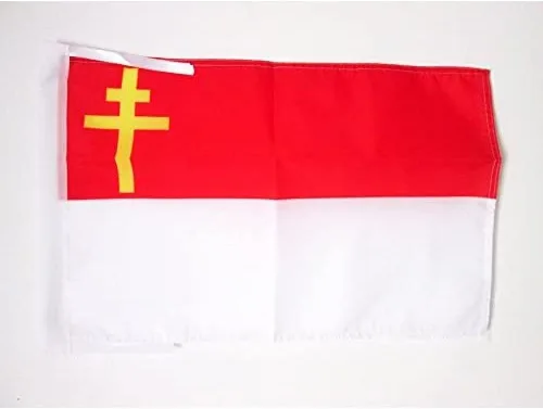 Miniatura 1333 de Bandera de México AZ FLAG, 45.7 x 30.5 cm, con cordones - Pequeñas banderas mexicanas de 30 x 45 cm - Bandera de 45.7 x 30.5 cm