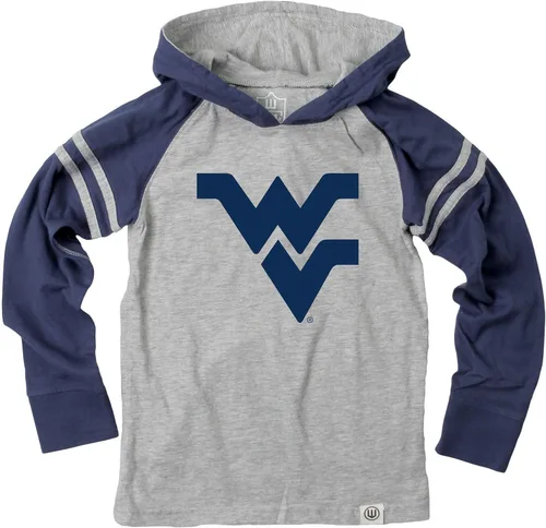 Miniatura 31 de Wes and Willy - Sudadera con capucha de manga larga para niños de universidad con rayas