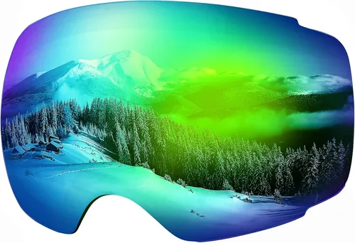 Miniatura 24 de OutdoorMaster Lentes de repuesto para gafas de esquí PRO - Más de 20 opciones Vlt 15% Azul