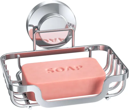 Miniatura 15 de TAILI - Jabonera con ventosa para jabón, porta-champú de barra para pared de ducha, bandeja de ahorro de jabón con drenaje para baño, soporte