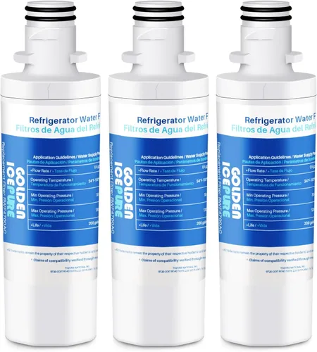 GOLDEN ICEPURE Repuesto para refrigerador LG LT1000P, RWF4700AC Paquete de 3 piezas de repuesto para ADQ74793502 LRFXC2416S LRFVS3006S LRMDS3006S
