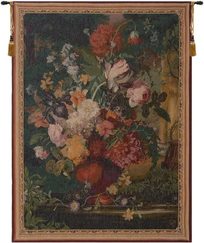 Charlotte Home Furnishings Inc. - Tapiz francés para colgar en la pared, 44 x 33 pulgadas, mezcla de algodón viscosa y poliéster, tejido en Francia,