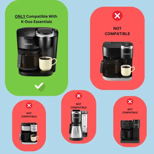 Miniatura 2 de Cesta de café de repuesto para cafetera K-Duo Essentials, compatible solo con K-Duo Essentials, pieza de repuesto de cesta de filtro reutilizable