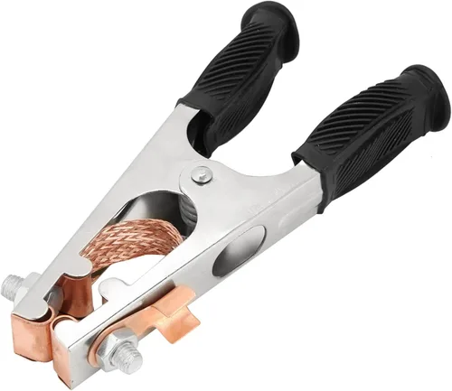 Miniatura 4 de Jeanoko Abrazadera de tierra 500A soldadura de cobre galvanizado Clip de tierra de soldadura de tierra abrazadera de tierra de soldadura por arco