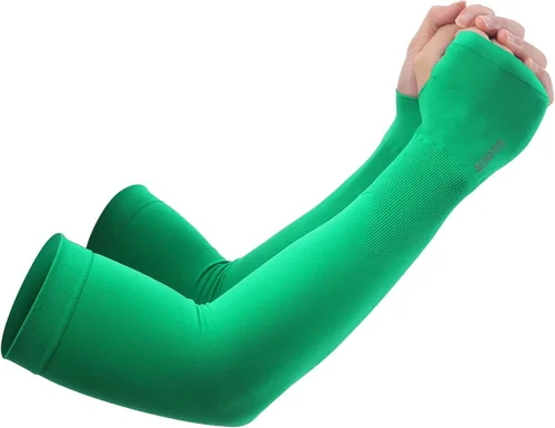 Miniatura 17 de GOUNOD Mangas de enfriamiento con protección solar para los brazos con orificios para el pulgar, jardinería, deportes al aire libre, entrenamiento