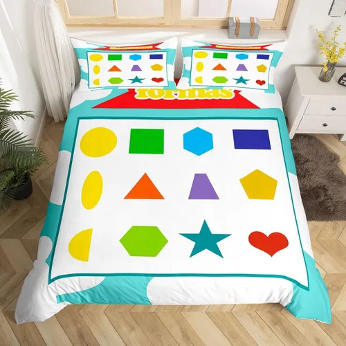 Miniatura 29 de Juego de ropa de cama Groovy de los años 60 y 70 para niños, funda de edredón retro de flores hippie para niños, adolescentes, vintage, bohemio