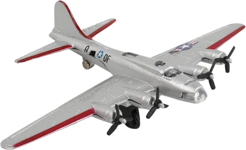 Miniatura 3 de Daron Worldwide Trading Runway24 B-17 Vehículo, color plateado