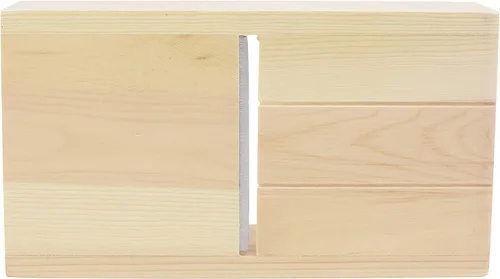 Miniatura 3 de Mandala Crafts Herramienta de afeitado de madera para cepillar jabón. Cortador de bordes de jabón hecho a mano y afeitadora de velas de bricolaje