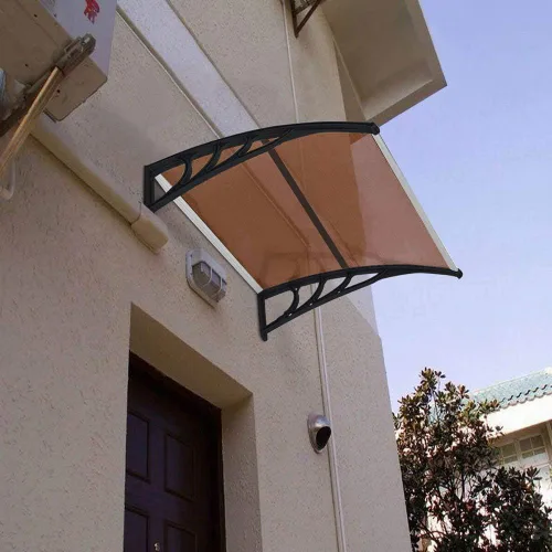 Miniatura 5 de Toldos de puerta al aire libre, toldo de ventana, toldo de puerta delantera de policarbonato moderno, para protección UV, lluvia y nieve, porches