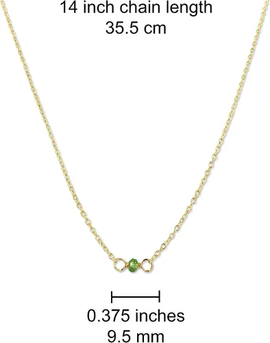 Miniatura 146 de Gargantilla de piedra natal – Regalo de cumpleaños, regalo para niña, mujer, amiga, hija, esposa, mamá, ella, joyas de piedras preciosas para uso