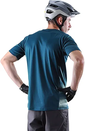 Miniatura 2 de Troy Lee Designs Camiseta de ciclismo MTB para bicicleta de montaña para hombre, Skyline SS Wave