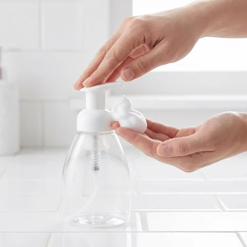 Miniatura 3 de Bekith Paquete de 12 botellas dispensadoras de jabón espumoso, dispensador de jabón de manos espumoso de 8 onzas, dispensador de espuma de jabón