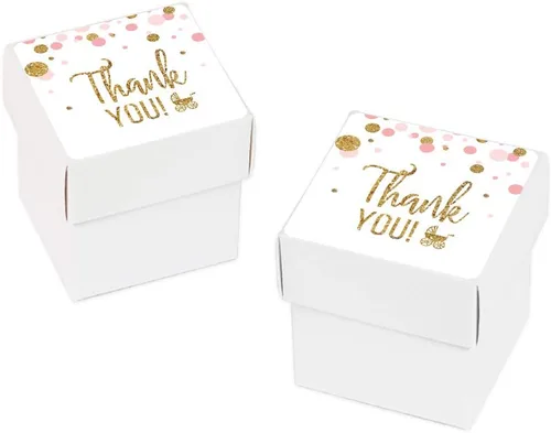 Miniatura 43 de Andaz Press Colección de fiesta de baby shower de niña con purpurina de oro rosa rubor, pancarta colgante con cuerda, Welcome Baby!, 5 pies, 1 juego