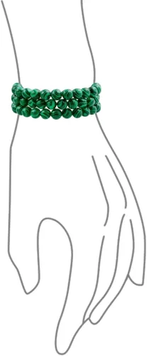 Miniatura 22 de Bling Jewelry Juego de 3 pulseras elásticas unisex apilables con cuentas redondas de 0.315 pulgadas para mujeres, adolescentes y hombres, multihebra