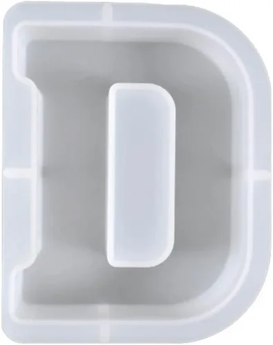 Miniatura 13 de Moldes de letras grandes para resina – Moldes epoxi de letras mayúsculas 3D de 7 pulgadas, moldes de silicona del alfabeto grande de la A a la Z