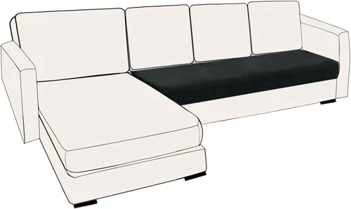 Miniatura 88 de UNBBRRL Fundas de cojín de asiento para sofá, elásticas, funda de cojín individual para sofá, fundas de cojín para sofá, fundas de héroe protegen