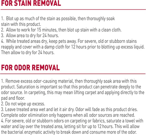 Miniatura 5 de Nature's Miracle Removedor de manchas y olores para perros, fórmula de control de olores, repuesto, 1.33 galones