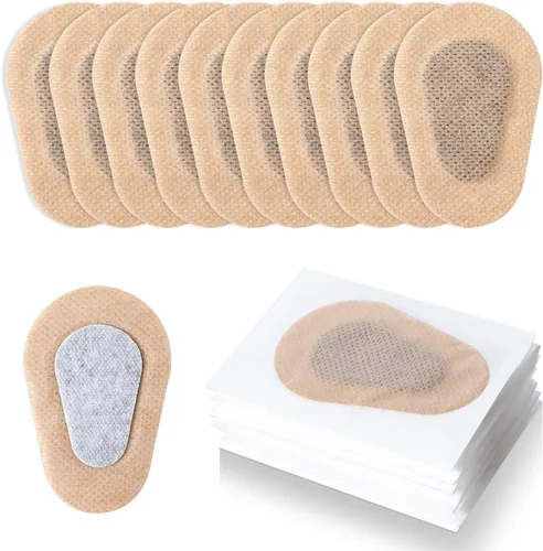 Gjinxi 40 parches adhesivos para los ojos para adultos/niños, almohadillas adhesivas transpirables para parches de ojos, almohadilla desechable para