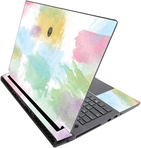 Miniatura 258 de MightySkins - Skin brillante con purpurina para Alienware M17 R3 (2020) y M17 R4 (2021) - Diversión de los años 90 Acabado duradero con purpurina