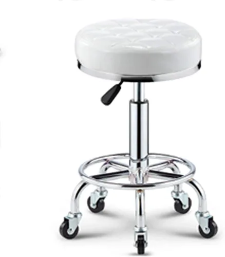 Miniatura 11 de Taburete de bar ajustable giratorio, chasis de acero grande, respaldo moderno para el hogar, taburete redondo de pierna alta, carga de 220.5 lbs