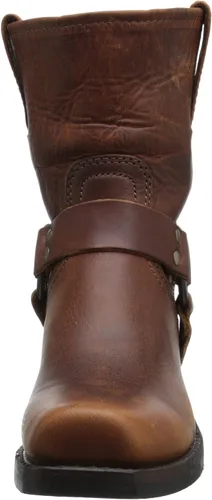 Miniatura 2 de Frye Arnés 8R Botas para mujer hechas de cuero italiano lavado y engrasado con construcción Goodyear Welt, suela de goma y tacón de cuero apilado