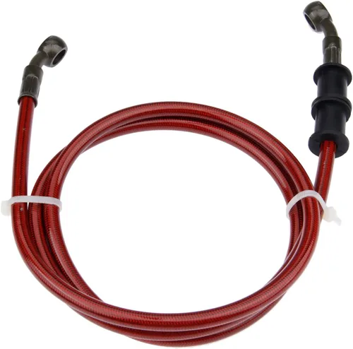 Miniatura 9 de Manguera de aceite para embrague, freno, de acero trenzado, para motocicleta, tubo, 1 unidad., 60cm, Rojo