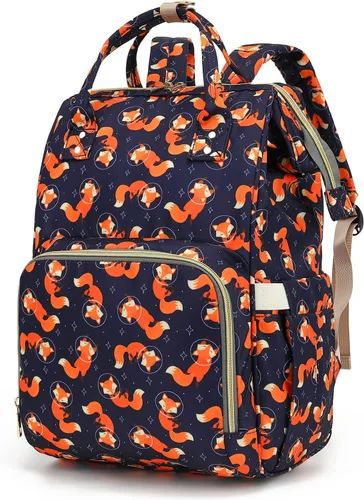 Miniatura 9 de Mochila para pañales de bebé con diseño de mariposa para niñas y niños, impermeable, grande, para mamá
