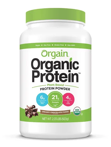 Miniatura 5 de Orgain Proteína vegana orgánica en polvo + verduras, vainilla – 0.81 onzas de proteína a base de plantas, sin gluten, sin lácteos, sin lactosa, sin
