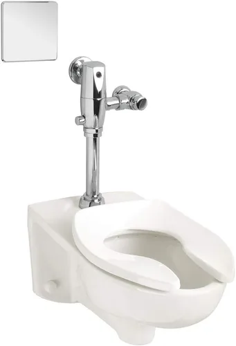 American Standard 3351.101.020 Afwall Millennium 1.1 - 1.6 gpf - Cuenco alargado para inodoro solo con EverClean, blanco, 15.00 x 14.00 x 26.00