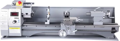 Miniatura 11 de VEVOR Torno de metal, Mini máquina de torno de 210x720, Cambio de velocidad variable de 2500 RPM, Mini torno de precisión de 750W, Torno de trabajo