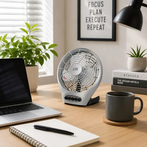 Miniatura 7 de SF-0703: Ventilador de escritorio de 7″ con ionizador