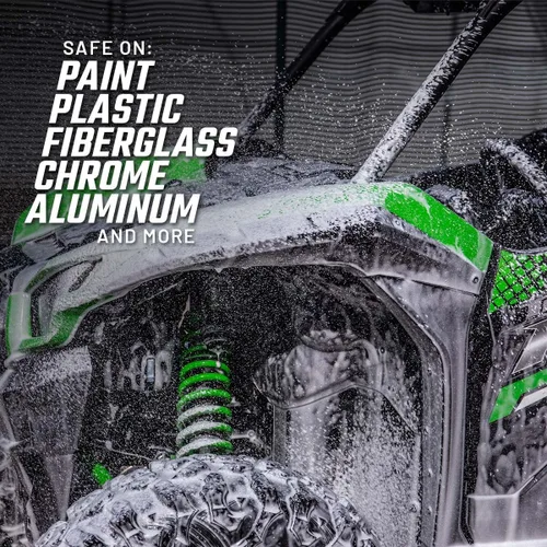 Miniatura 4 de Slick Products Total Off-Road Wash Super Concentrate - Jabón de espuma gruesa para lavado de autos con fórmula híbrida de cerámica para motocross