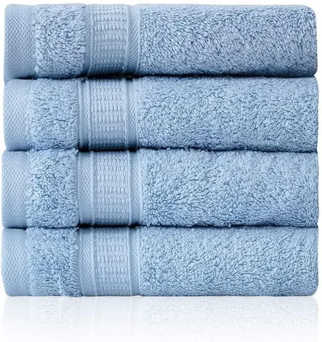 Miniatura 20 de LA HAMMAM - Paquete de 6 toallas de mano de 16 x 28 pulgadas de algodón turco para baño, cara, hotel, gimnasio y spa Extra suave al tacto, secado