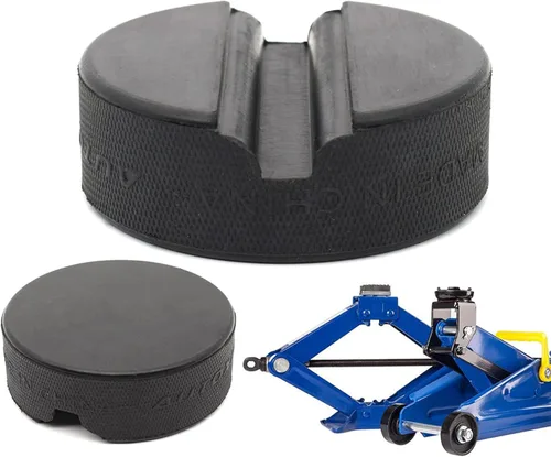Miniatura 10 de Almohadilla de Gato de Coche Adaptador de Piso Protector de Marco Ranurado Herramienta de Elevación Disco Protector de Soldadura de Pellizco