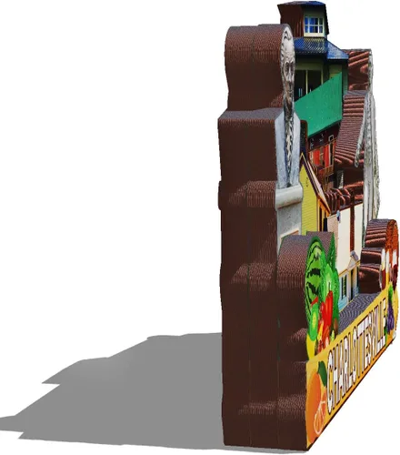 Miniatura 2 de Imán de madera de Charlottesville de Estados Unidos, imanes 3D para nevera, recuerdos coleccionables, decoración hecha a mano, 2
