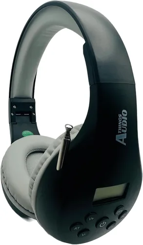 Miniatura 15 de Auriculares de radio FM personales portátiles con antena extraíble para gran recepción, caminar, trotar, relajarse, escuela, radio conversacional