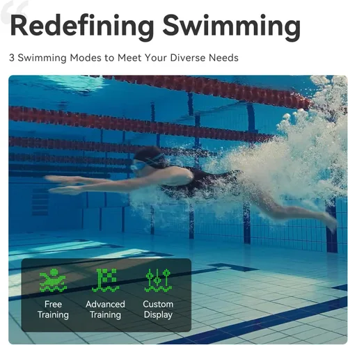 Miniatura 4 de Holoswim Gafas de Natación Inteligentes, Gafas de Natación 2S AR, Pantalla Digital HD en Tiempo Real, Aplicación de Análisis de Datos con IA