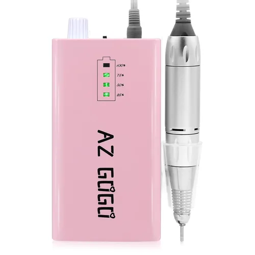 Miniatura 7 de AZ GOGO Pieza de mano para TP283 - Taladro de uñas eléctrico portátil de 30000 RPM para uñas acrílicas (necesita cargador portátil)