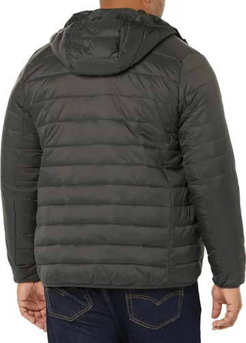 Miniatura 5 de Tienda Essentials Men's Lightweight Water-Resistant Packable Hooded Puffer Jacket