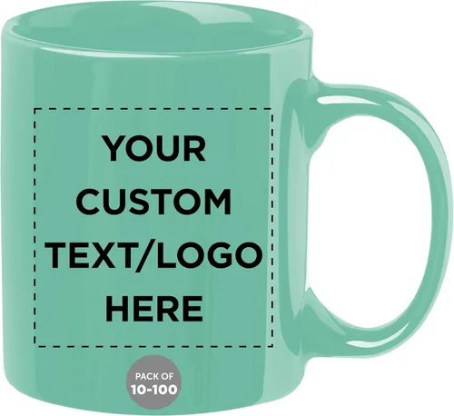 Miniatura 26 de Tazas de café de cerámica personalizadas para el Día del Padre, 11 onzas, juego de 10/50/100, paquete personalizado a granel, juego de tazas de café