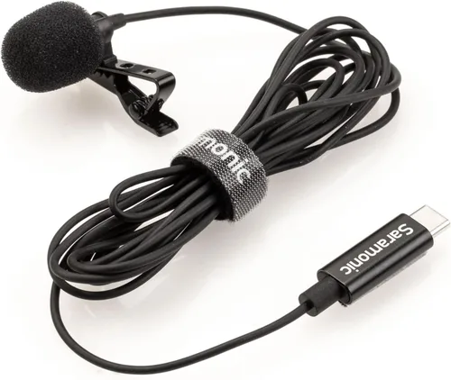 Miniatura 7 de Saramonic LavMicro-U - Micrófono de solapa USB C para iPhone 15, iPad, Android, micrófono de solapa de condensador omnidireccional para vlogging