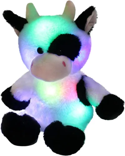 Miniatura 19 de Glow Guards - Cachorro de peluche azul, de 15 pulgadas, musical, suave, con luces ledes nocturnas, para Navidad, Día del Niño y cumpleaños.